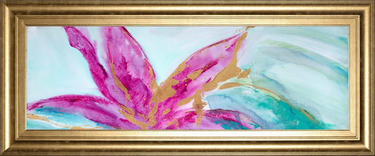 18x42 Magenta Colores I By Suzanne Wilkins - Purple