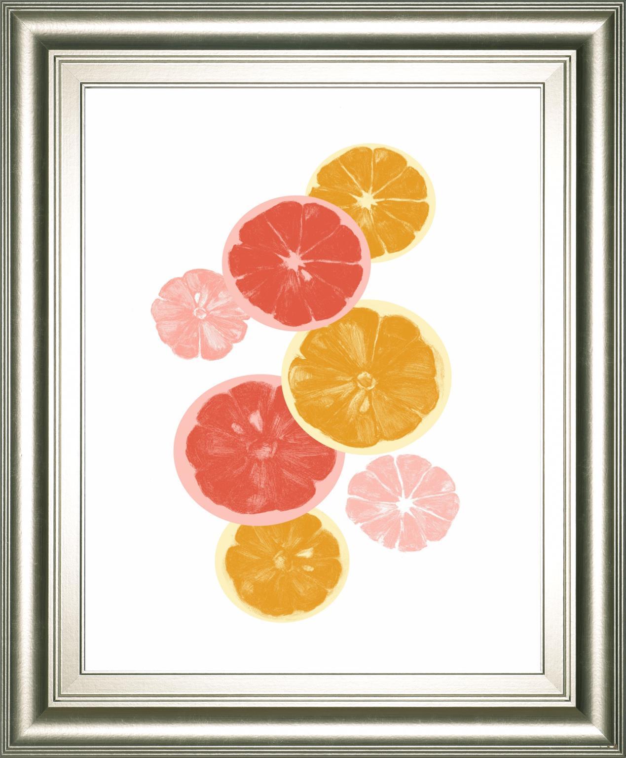 Festive Fruit II By Emma Caroline 22x26 - Orange