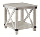 Carynhurst - Rectangular End Table - Whitewash
