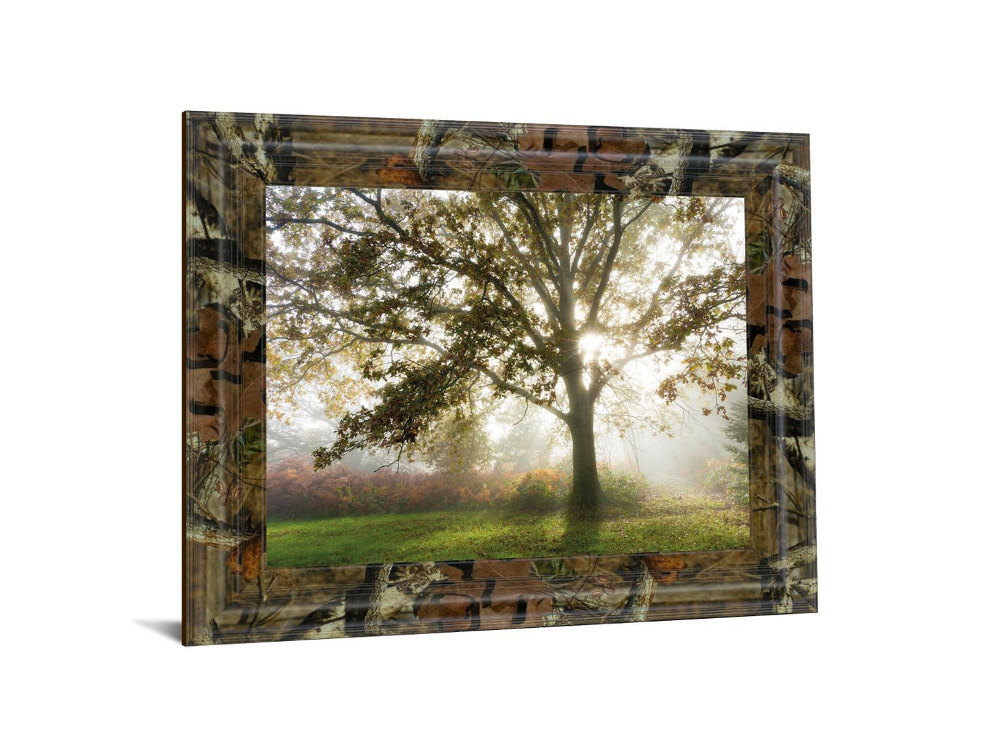 Morning Calm By Lee Frost - Framed Print Wall Art - Green