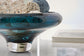 Vallborough - Bowl - Teal Blue