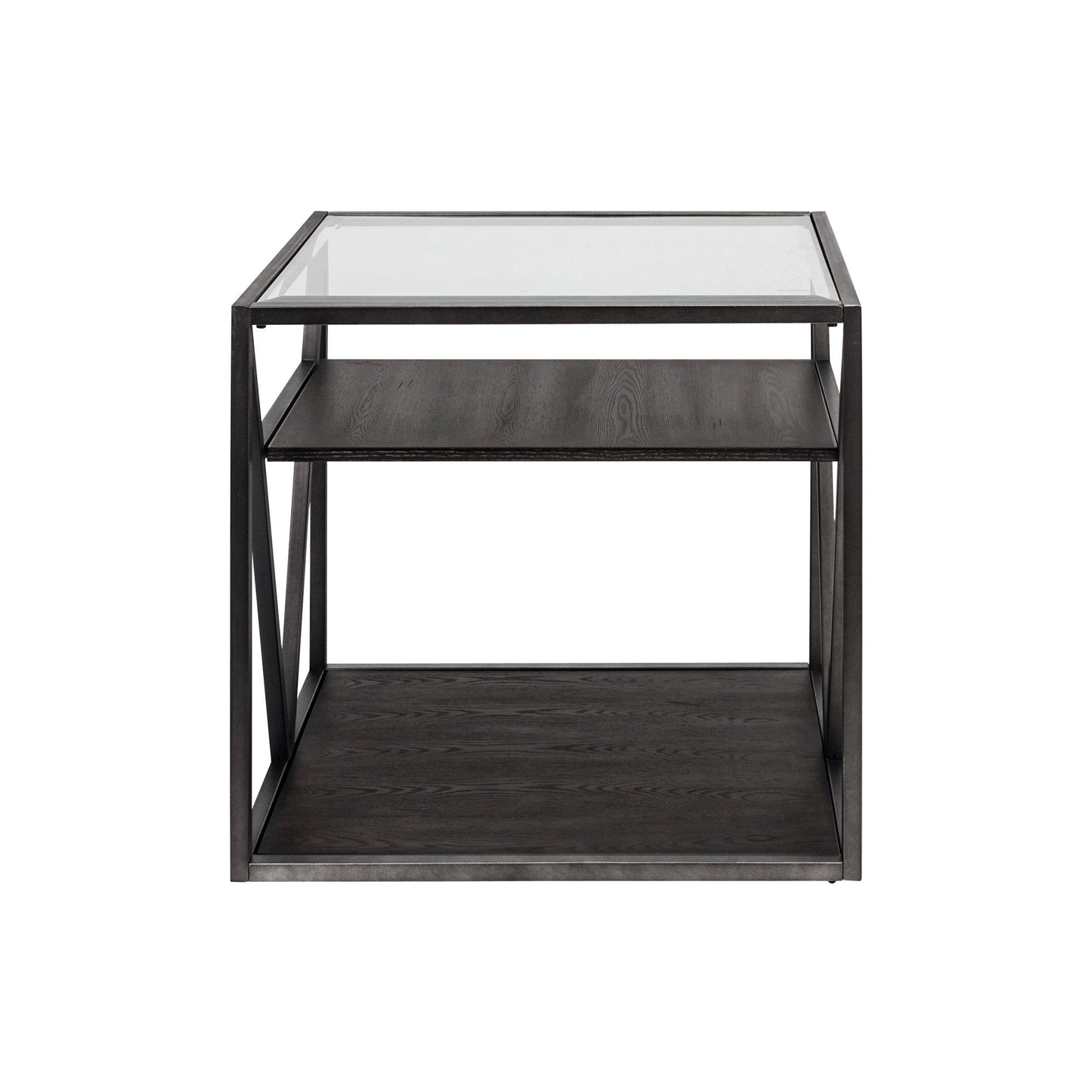 Arista - 3 Piece Table Set (1 Cocktail 2 End Tables) - Dark Gray