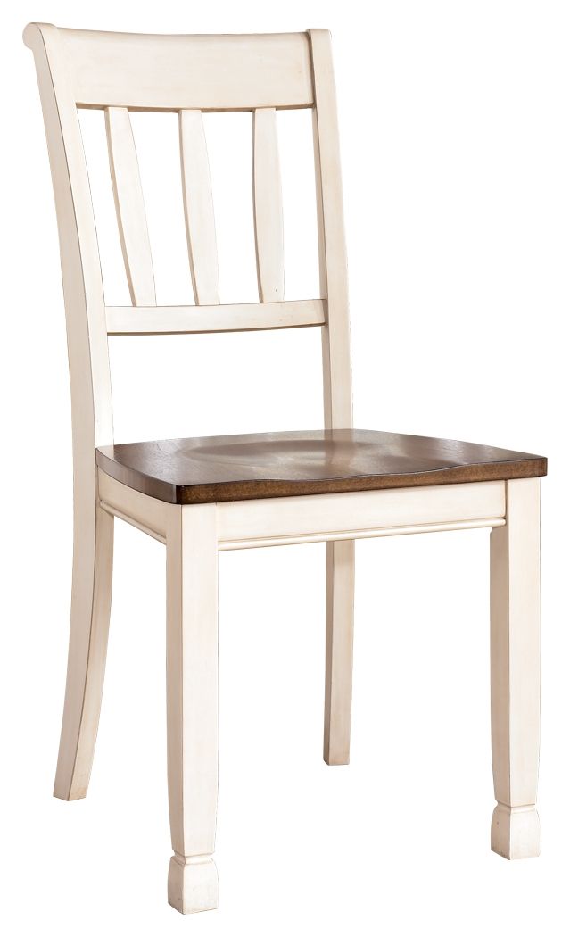 Whitesburg - Brown / Cottage White - Dining Room Side Chair (Set of 2)