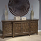 Paradise Valley - 76" TV Console - Saddle Brown