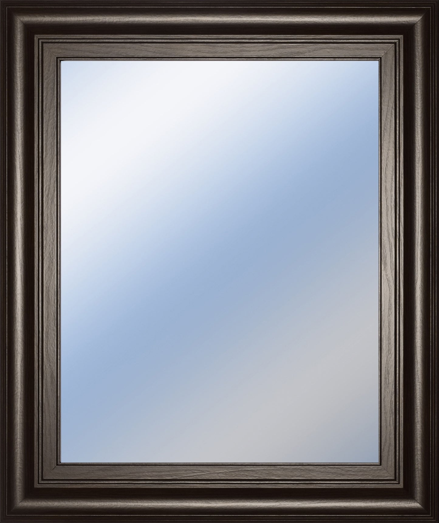 22x26 Decorative Framed Wall Mirror By Classy Art Promotional Mirror Frame #35 - Dark Brown