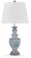Cylerick - Terracotta Table Lamp - Antique Blue
