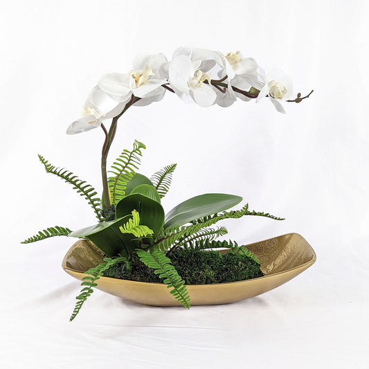Transcend - Orchid Centerpiece - Gold