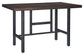Kavara - Medium Brown - Rectangular Dining Room Counter Table