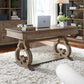 Simply Elegant - Writing Desk - Heathered Taupe