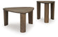 Reidport - Accent Cocktail Table Set (Set of 2) - Grayish Brown