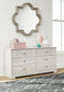 Paxberry - Six Drawer Dresser - Weatherworn - Whitewash