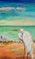 Framed Small - Great Egret II By Patricia 44 X 34