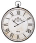 Augustina - Wall Clock - Antique Black
