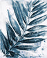 Blue Jungle Leaf I By Patricia Pinto - Blue
