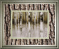 Fern Creek By Susan Jill Double Matted - Framed Wall Art - White