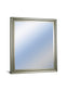 34x40 Decorative Framed Wall Mirror By Classy Art Promotional Mirror Frame #42 - Pearl Silver