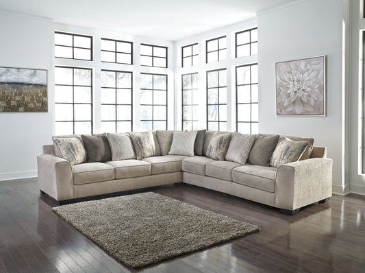 Ardsley - Pewter - 3-Piece Sectional