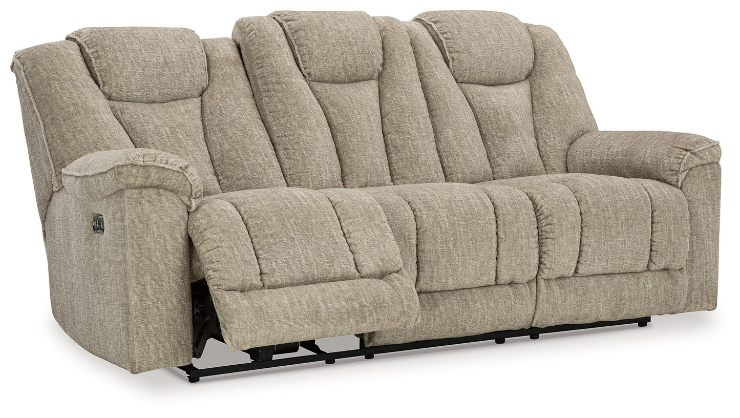 Hindmarsh - 2 Pc. - Power Reclining Sofa, Power Reclining Loveseat - Stone