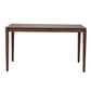 Space Savers - Rectangular Leg Table - Dark Brown