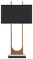 Malana - Metal Table Lamp  - Brass Finish