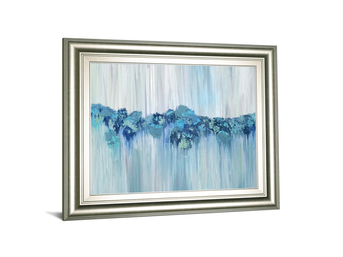 Keeping Calm By Sofia Veysey - Framed Print Wall Art - Blue