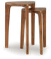Brynnleigh - Accent Table Set (Set of 2) - Medium Brown