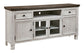 Havalance - Extra Large TV Stand - 4 Doors - Brown / Beige
