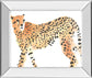 Majestic Cheetah II By June Erica Vess - Orange