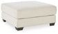 Lerenza - Oversized Accent Ottoman - Birch