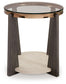 Frazwa - Round End Table - Multi