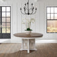 River Place - Pedestal Table - White