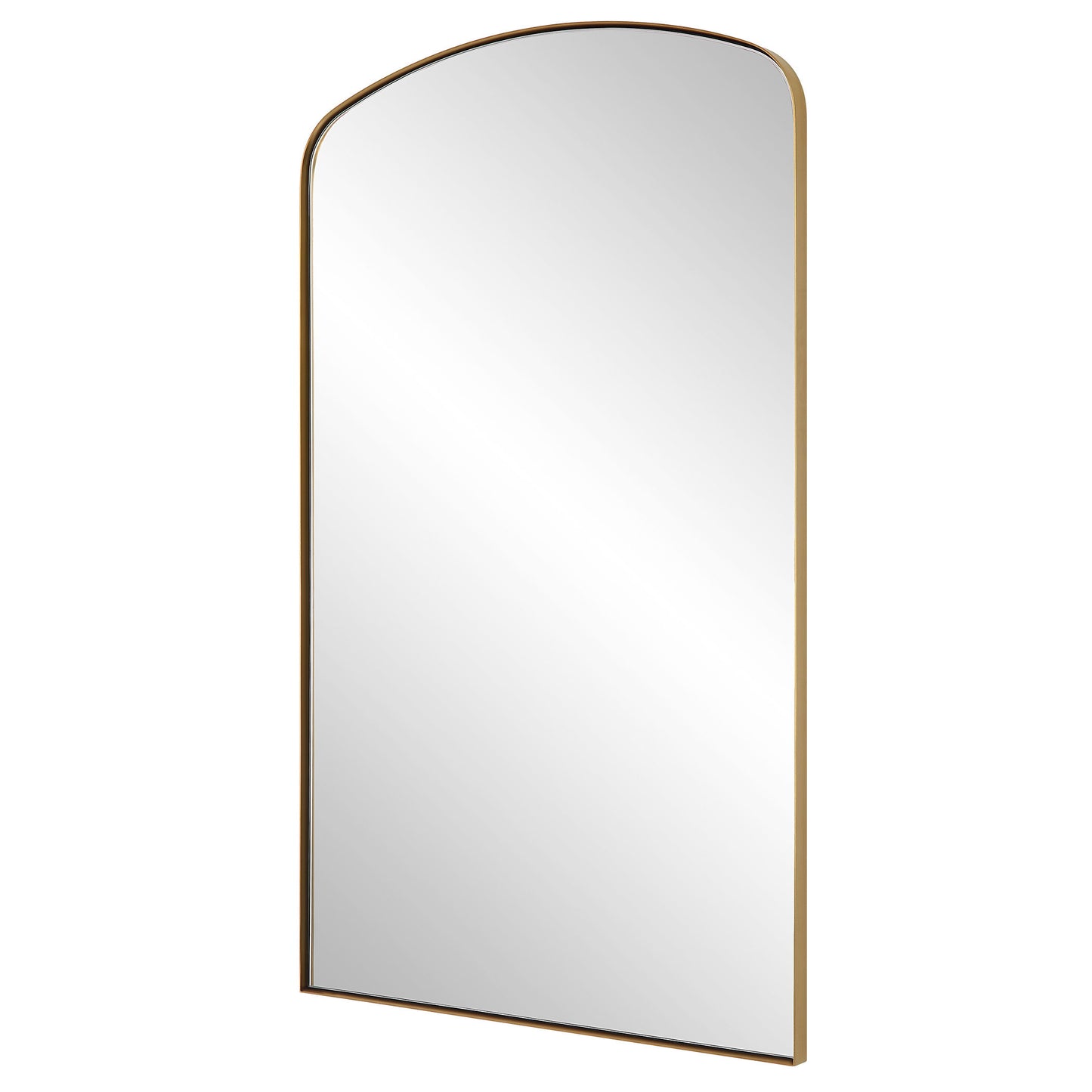 Tordera - Arch Mirror - Brass