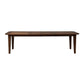Hearthstone Ridge - Rectangular Leg Table - Dark Brown
