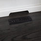 Allyson Park - L Shaped Desk With Hutch - Wirebrushed White / Charcoal