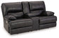 Mountainous - Power Reclining Loveseat With Console /Adj Headrest - Eclipse