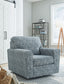 Aterburm - Swivel Accent Chair - Twilight
