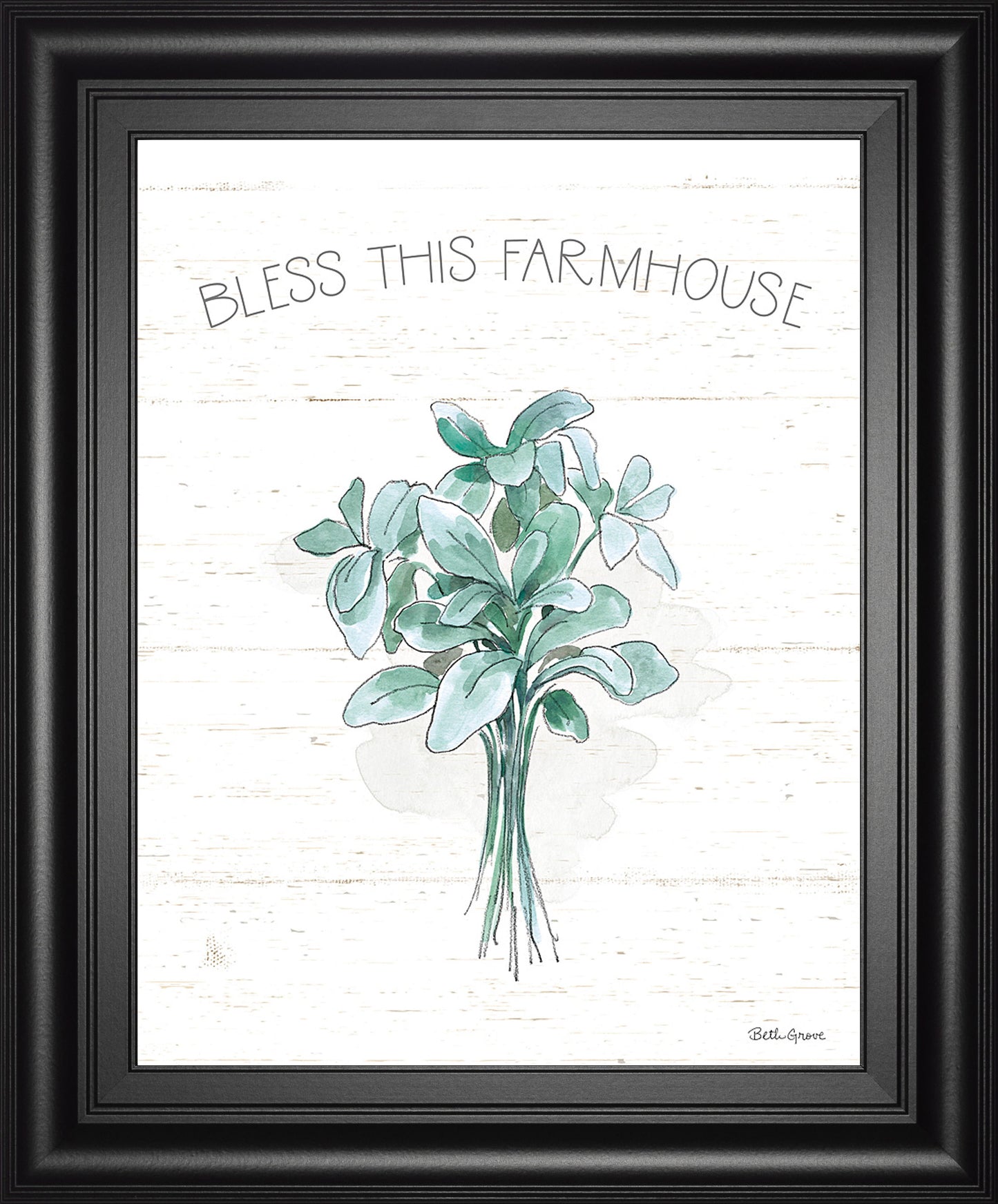 Farmhouse Cotton VI By Beth Grove - Framed Print Wall Art