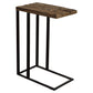 Union - Reclaimed Wood Accent Table - Dark Brown