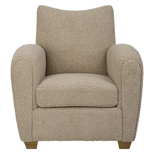 Teddy - Accent Chair - Latte