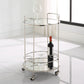 Spritz - Chrome Bar Cart