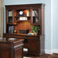 Brayton Manor - 3 Piece Jr Executive Credenza - Dark Brown