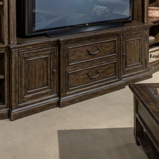 Paradise Valley - 78" Entertainment Console - Dark Brown