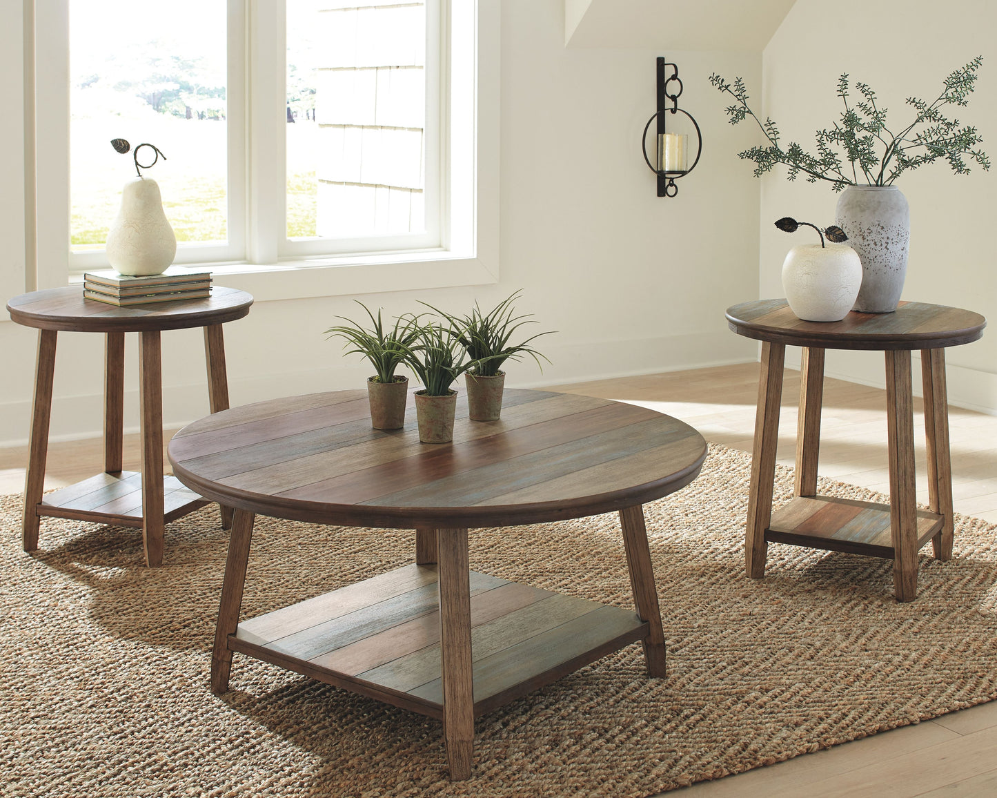 Raebecki - Occasional Table Set (Set of 3) - Brown