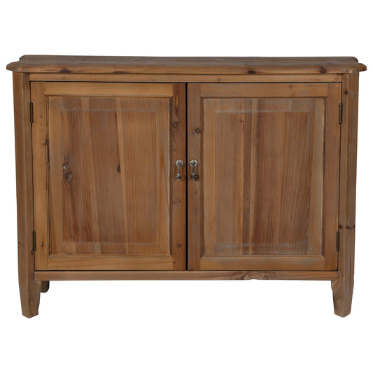 Altair - Reclaimed Wood Console Cabinet - Dark Brown