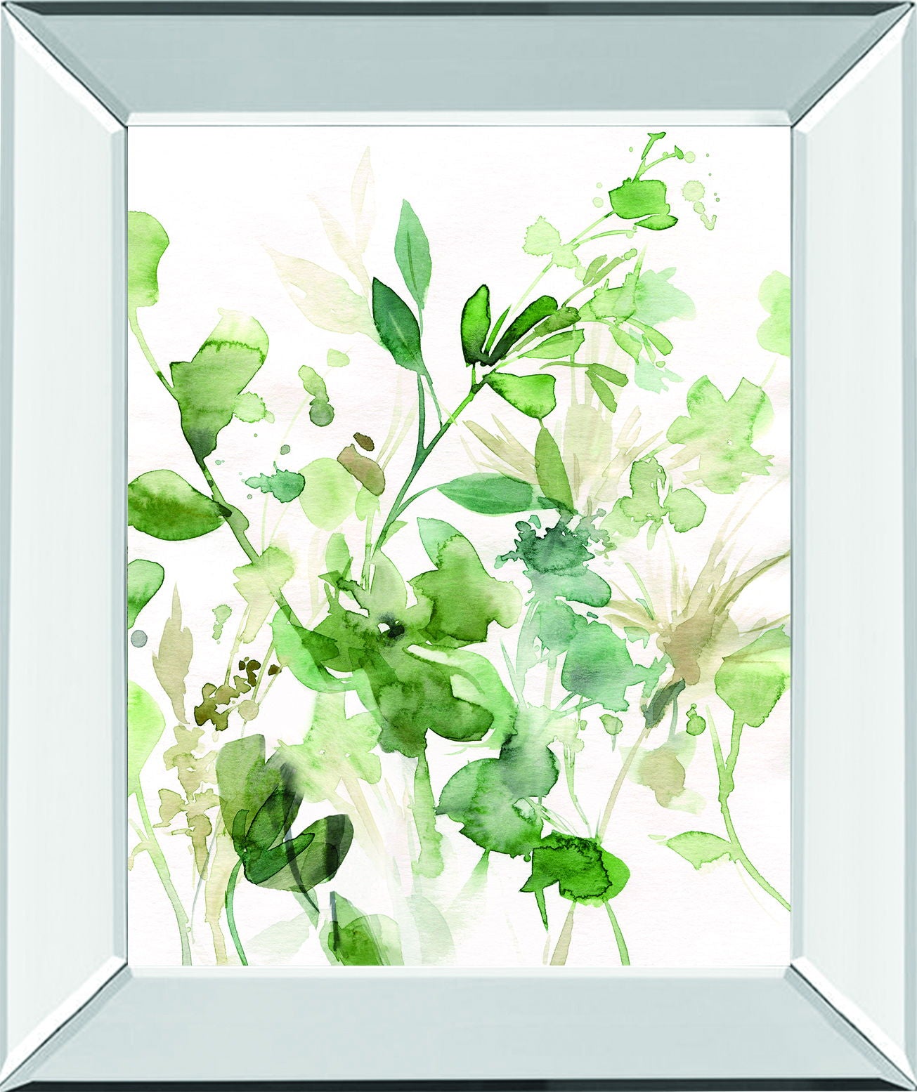 Sage Garden I By Carol Robinson - Mirror Framed Print Wall Art