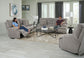 Renaldo - Power Lay Flat Sofa With Zero Gravity - Stone