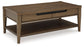 Roanhowe - Rectangular Cocktail Table - Brown