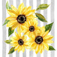 Framed Small - Sunflower Array II By Carol Robinson