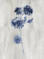 Small - Indigo Botanical Iv By Conrad Knutsen - Blue