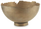 Maura - Bowl - Antique Gold Finish